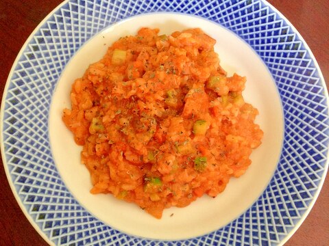 トマトおからリゾット ヘルシー ダイエット献立 レシピ 作り方 By とりあえず乾杯 楽天レシピ